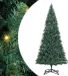 vidaXL Kunstmatige Voorverlichte Kerstboom met Ballenset Groen 500 cm