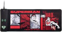Numskull DC Comics Superman XXL Gaming-Muisma en Mobiele Draadloze Lader