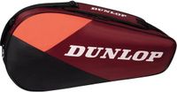 Dunlop CX-Club 3RKT Racketbag Zwart/Rood