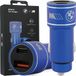 BMW M Chargeur de voiture double 3.0 Quick Charge USB et USB-C - Bleu