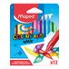 Maped M861011 Crayons Multi 12 pièces