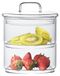 Bocaux de stockage en verre avec couvercle - Empilable et hermétique - 800 ml