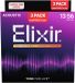 Elixir 16570 Nanoweb Acoustic Ph Bronze 13-56 - 3 Pack - Akoestische gitaarsnaren