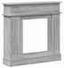 Syfax Haardomlijsting Grijs Sonoma 102 x 26 x 100 cm Bewerkt hout