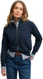 Superdry Essential Logo Zip Trainingsjack Dames Eclipse Navy