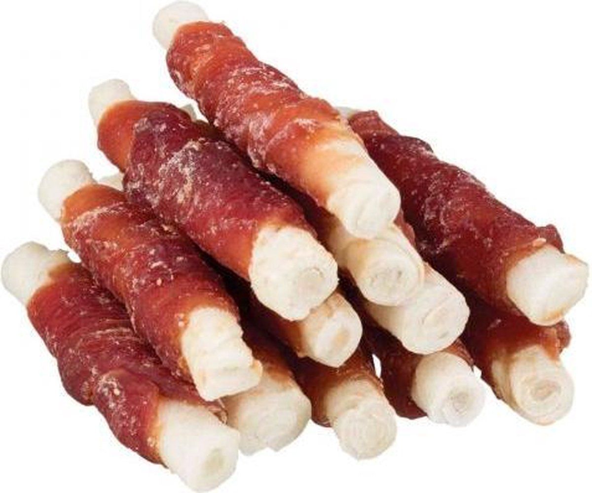 TRIXIE Denta Fun Mini Duck Chewing Rolls - 6 x 120g - 6 cm