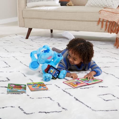 VTech Pista 80-614122 Interactief pluche dier leren met blauw, kleur
