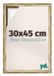 yd, Cadre 30x45 cm Or Antique - Cadre pour toile - MDF Lyon