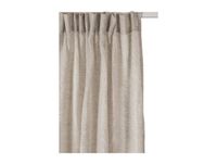 Nordic Nest Himla Rideau avec bande de pliage Skylight 280x290 cm Oatmeal