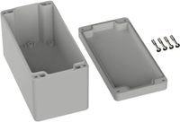 TRU COMPONENTS TC-9065668 Industriële behuizing 160 x 80 x 90 ABS Grijs-wit (RAL 7035) 1 stuk(s)