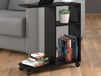 TACORA Table basse 2 niches 60 cm noir