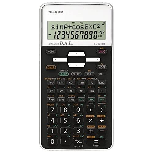 Sharp sh-el531thbwh Wetenschappelijke rekenmachine