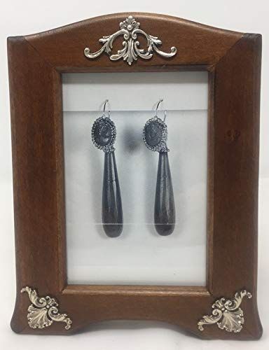 Cesa Photo Frame Wood and 925 Silver 9 x 13 cm