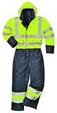 Portwest Hi-Vis Tweekleuren Overall - Gevoerd S485 - Geel/Zwart - 4XL