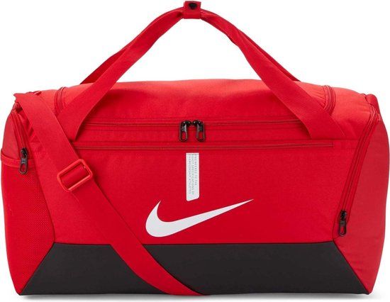 Nike Sporttas - Kinderen en volwassenen - Rood/Zwart/Wit - S - Voetbal - 53x26x28 cm