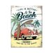 Nostalgic Art Volkswagen Bulli Life Is Better At The Beach Aimant