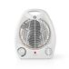 Nedis HTFA13CWT - Ventilateur Chauffant Électrique - 2000W - Blanc