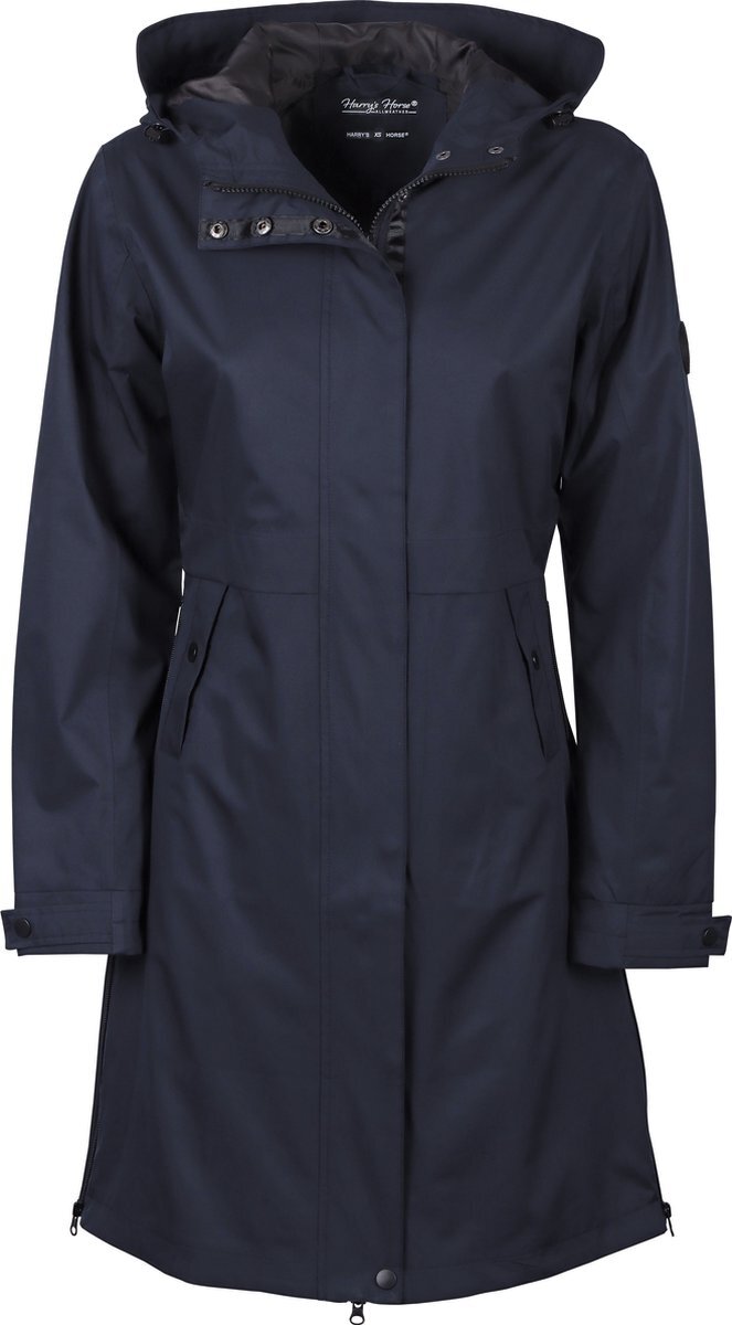 Harry's Horse Lange regenjas Allweather - maat M - Navy