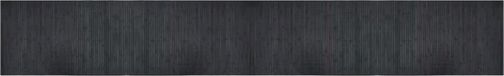vidaXL - Vloerkleed - rechthoekig - 60x400 cm - bamboe - grijs