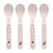Lässig Little Forest Rabbit Peuterlepel Set (4 stuks) Roze