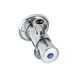Bristan TUF100ECP Exposed Timed Flow Control voor waterbesparing, Chroom