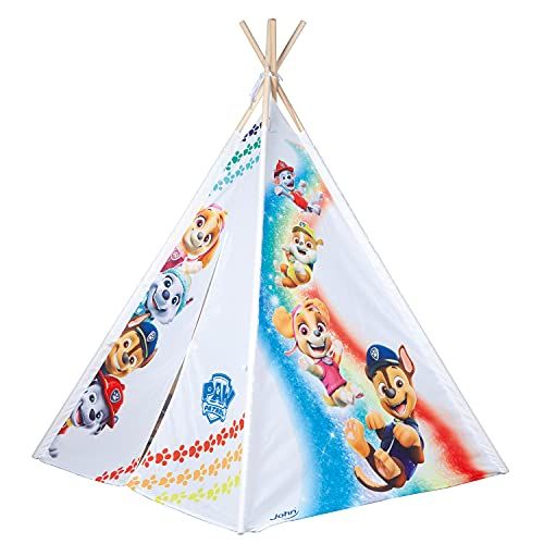 Tente De Jeu Pour Enfant Paw Patrol - Tente Pop Up En Forme De Voiture Bleu Blanc
