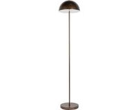 QAZQA Keira - Moderne Dimbare LED Draadloze Oplaadbare Vloerlamp USB | Staande Lamp met Dimmer - 1 lichts - H 161.5 cm - Brons - Buitenverlichting