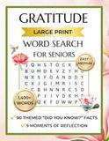 Gratitude Large Print Word Search for Seniors