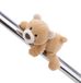 62943 MagNICI 62943 Finni knuffeldier met magneet, 12 cm, karamel