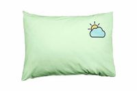 Bona Basics Decoratieve kussenhoes Licht Groen 50x35 cm