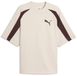 Puma T-shirt T7 Oversized Pique Big Cat Tee Alpine Snow Katoen XXL