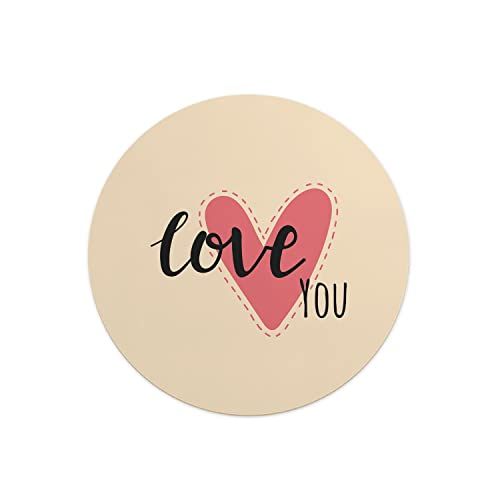 Questo Casa Ronde digitaal bedrukte muismat - 22 cm