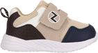 ZIGZAG Sneaker Lalila Beige-Zwart Kinderen Unisex Lage Sneakers Klittenband