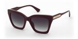 Nina Ricci SNR463 Bordeaux pieno lucido 53/19/145 Zonnebril Vrouwen