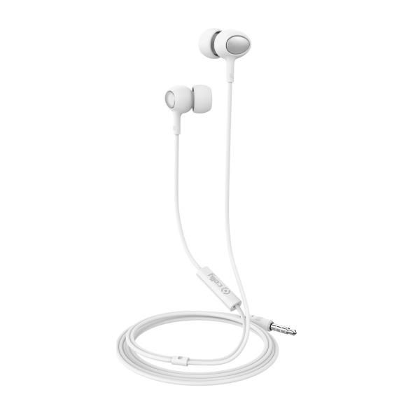Celly UP500WH - In-ear oordopjes - Wit