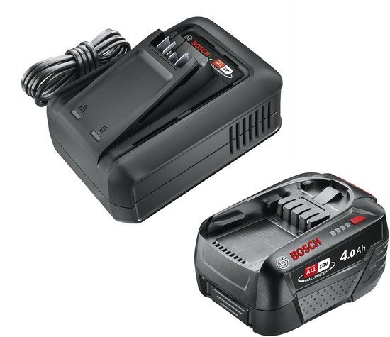 GARDENA Startkit P4A QC AL18V-44 + 1x 4,0Ah accu en oplader