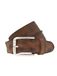 Vanzetti Leren Riem Denim Love 40mm Full Leather Belt W85 Cognac Bruine