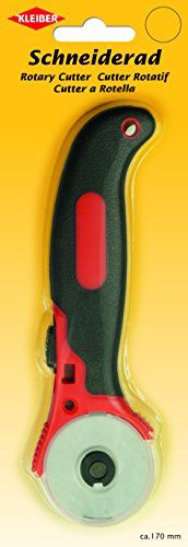 Kleiber Schneiderad-rolsnijder, staal, rood/zwart, 17,5 x 5,5 x 2 cm