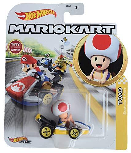 Die Cast HOTWHEELS MARIO KAART TOAD