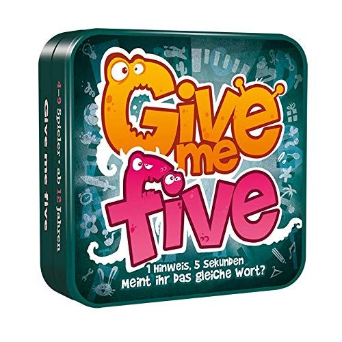 Asmodee Give Me Five - Cocktail Game - Party Game - Card Game - German