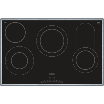 Bosch Serie 6 PKC845FP1D - Ceramic Hob - Black - Built-in
