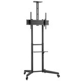 Allteq TV-wagen - TV standaard - Monitor standaard - Mobiel - Draaibaar - Kantelbaar - Max. gewicht: 50 kg - 37 t/m 70 inch