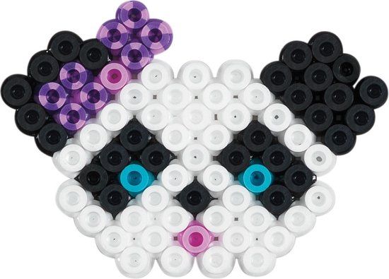 Hama Strijkkralen Panda Set 350 Stuks | Mini strijkkralen | Meerkleurig