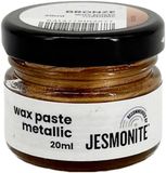 Jesmonite Unicraft Jesmonite wax paste metallic 20 ml grijs