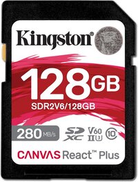 Kingston Canvas React Plus SD - 128GB