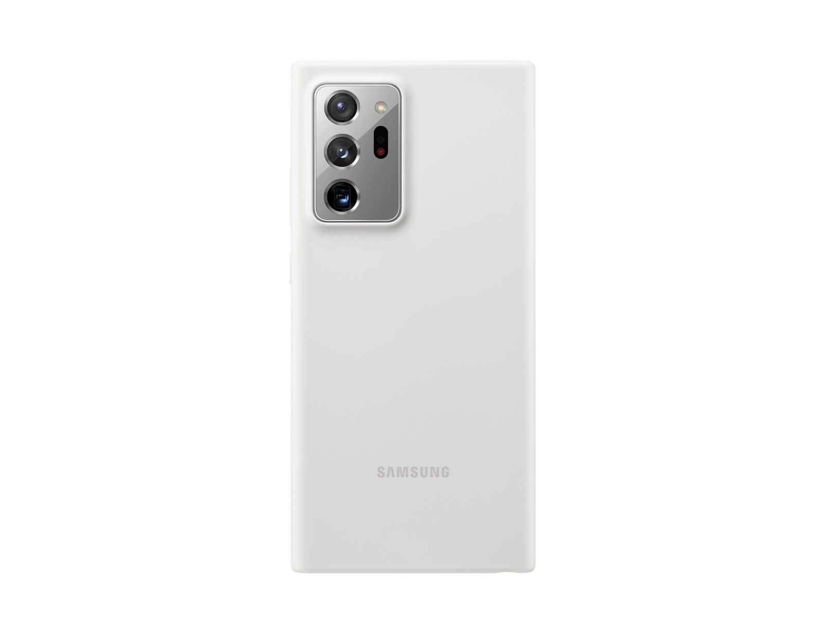 Samsung EF-PN985 Silicone Hoesje voor Samsung Galaxy Note 20 Ultra - Wit