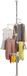Porte-vêtements à 4 niveaux pour séchage de vêtements - Organiseur de cintres - Ivoire - Extensible du sol au plafond - Tension métallique d'angle