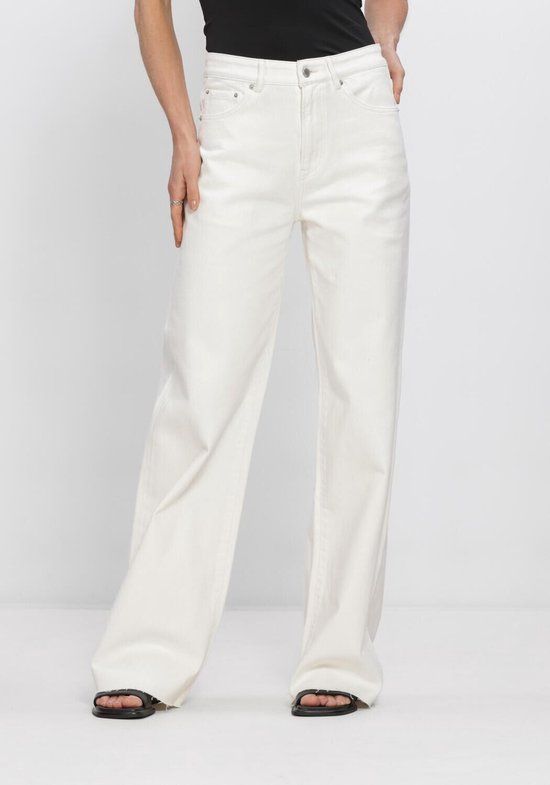 Catwalk Junkie Loose Fit Jeans Dames - Broek - Wit - Maat 27