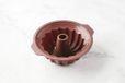 Point-Virgule Tulbandvorm Platinum Silicone Vintage Maroon 24cm