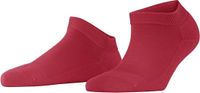 FALKE ClimaWool kort eenkleurig wol lyocell sneakersokken enkelsokken dames rood - maat 39-40